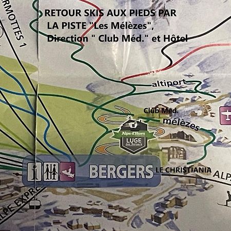 Le Christiania Les Bergers Apartment Alpe d'Huez ภายนอก รูปภาพ